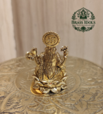 Panchaloha Saraswati Idol 1.2 Inch