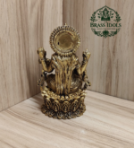 Premium Brass Saraswati Idol 5 Inch