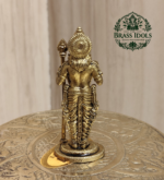 Premium Brass Lord Murugan Idol 2 Inch
