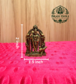 Premium Brass Malaysia Murugan Statue 2 Inch