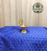 Premium Brass Lakshmi Vilaku 3.6 Inch - Image 3