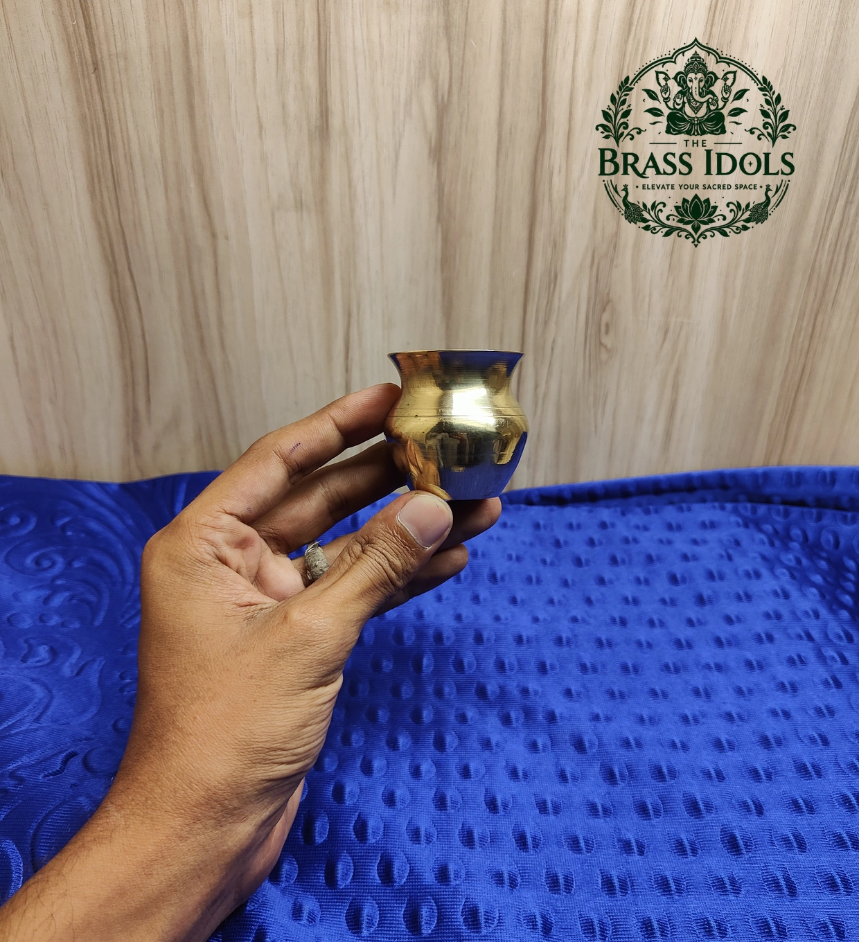 IMG20260815173918 Brass Lota 1.6 Inch (Puja Kalash) - Image 1