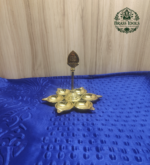 Brass Arumuga Vel Vilakku 5.2 Inch