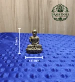 Premium Brass Buddha Idol 2 Inch - Image 2
