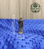 Premium Brass Meenakshi Idol 2.4 Inch - Image 2