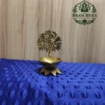 Brass Kalpavriksha Tree Diya Idol 4 Inch