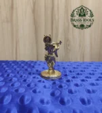 Premium Brass Krishnar Idol 2.4 Inch - Image 5