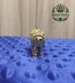 Premium Brass Elephant Idol 1.5 Inch - Image 3