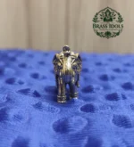 Premium Brass Elephant Idol 1 Inch - Image 4