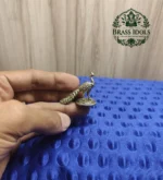 Premium Brass Peacock Idol 1.2 Inch
