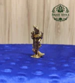 Premium Brass Murugan Idol 2 Inch - Image 3