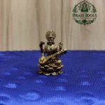 Premium Brass Saraswathi Idol 1.5 Inch