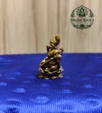 Premium Brass Saraswathi Idol 1.5 Inch - Image 3