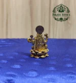 Premium Brass Saraswathi Idol 1.5 Inch - Image 5