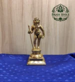 Brass Palani Aandi Murugan Idol 7.5 Inch