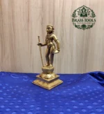 Brass Palani Aandi Murugan Idol 7.5 Inch - Image 3