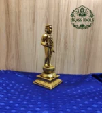 Brass Palani Aandi Murugan Idol 7.5 Inch - Image 4