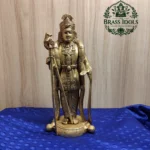 Brass Palani Raja Alangara Murugan Idol 12 Inch