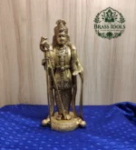 Brass Palani Raja Alangara Murugan Idol 12 Inch