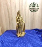 Brass Palani Raja Alangara Murugan Idol 12 Inch - Image 3