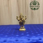 Brass Standing Ganesha Idol 2.6 Inch