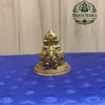 Premium Brass Ganesha Kalash Idol 2.1 Inch
