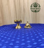 Brass Apple Deepam With Stand 3.8 Inch - Image 3