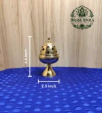 Brass Apple Deepam With Stand 4.8 Inch - Image 2