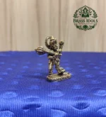 Miniature Brass Vira Hanuman Statue 1.5 Inch - Image 4
