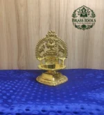 Brass Kamatchi Amman Vilakku 7.2 Inch
