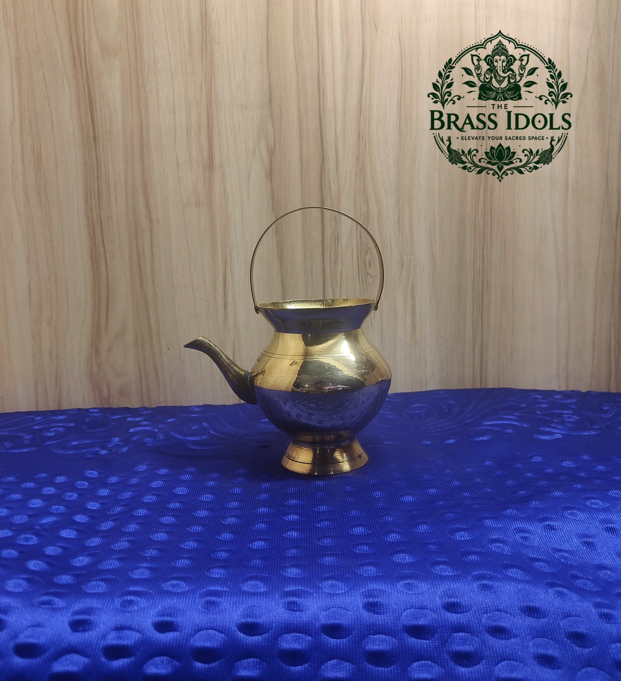 IMG20260828120808 Brass Kamandalam 6.5 Inch - Image 1