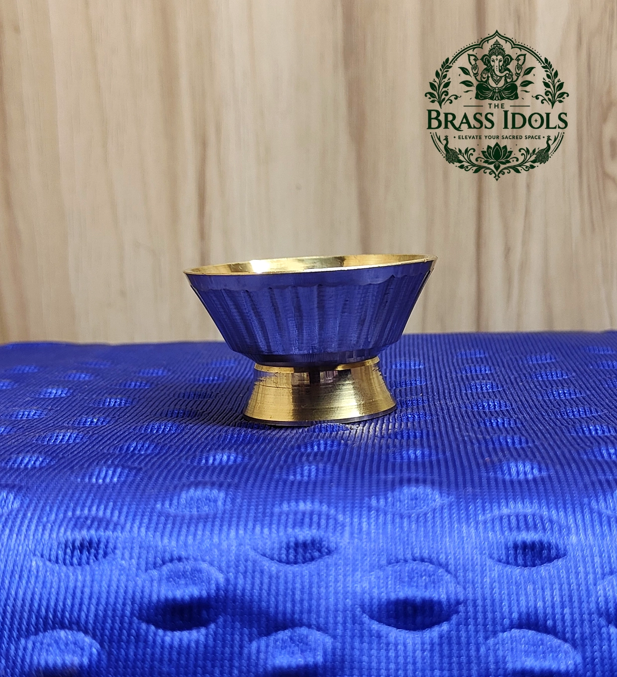 IMG20260829113643 Brass Salai Diya 2 Inch - Image 1