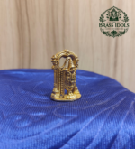 Brass Miniature Lord Venkateswara Idol 1.3 Inch - Image 3