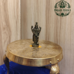 Premium Brass Guruvayoorappan Statue 2.4 Inch