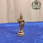 Premium Brass Meenakshi Amman Idol 2.9 Inch