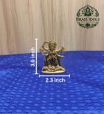 Brass Maha Kali Statue 4 Inch - Image 2