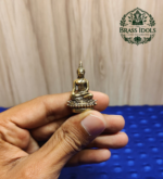 Brass Miniature Buddha Statue 1.5 Inch