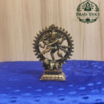 Premium Brass Lord Nataraja Idol 4 Inch