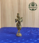 Premium Brass Krishna Statue 4.2 Inch