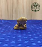 Premium Brass Vishnu Lakshmi Idol 2 Inch - Image 5