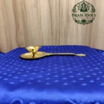Brass Camphor Holder with Handle 8 Inch