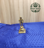 Brass Andi Murugar Statue 6.2 Inch