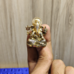 Miniature Brass Vinayagar Statue 1.5 Inch