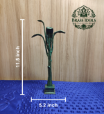 Brass Dark Finish Banana Tree 11.5 Inch - Image 2