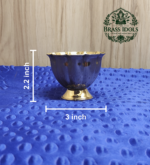 Brass Chandhan Cup 2.2 Inch - Image 2