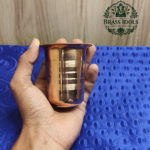 Copper Glass Tumbler 3.5 Inch