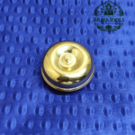 Brass Apple Kumkum Box 1.8 Inch