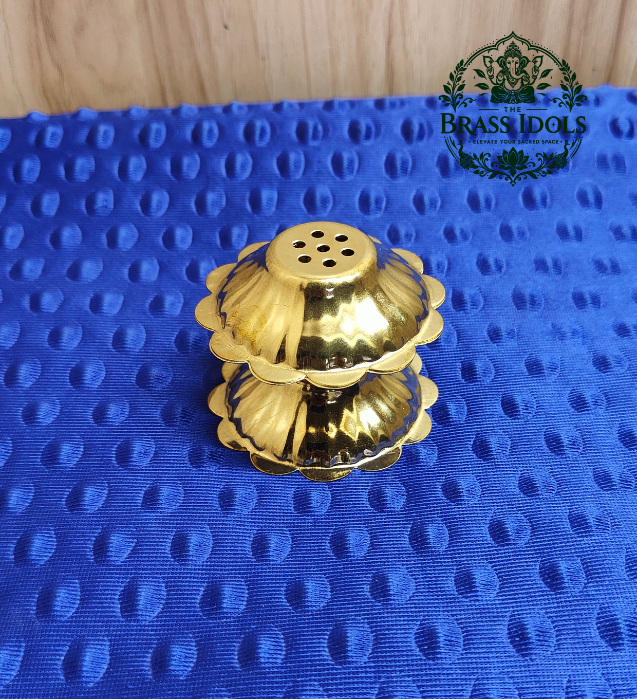 IMG20260919115615 Brass Agarbatti Stand 2 Inch - Image 1