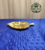 Brass Leaf-Shaped Pooja Set 1.5 Inch - Image 3