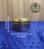 Brass Rim Jim Box 2.7 Inch - Size 5 - Image 2